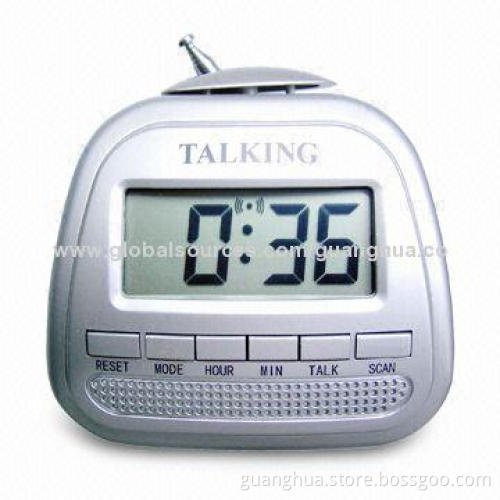 Alarm Clock with Time, Date, Temperature display and FM radio function